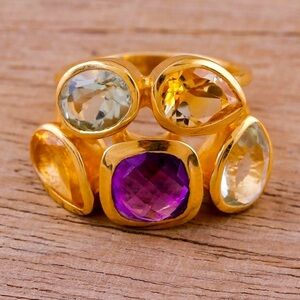 8.5 Carat Gemstone Ring from Novica